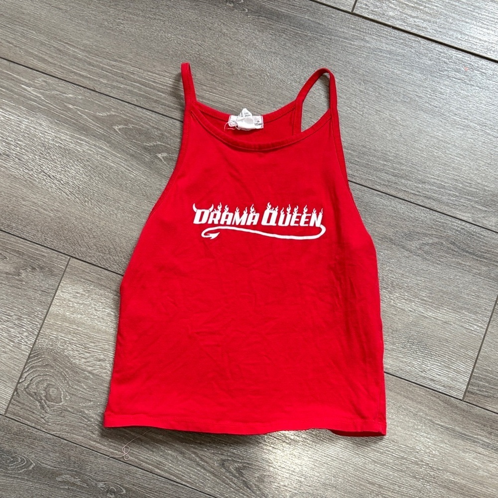 Bold Red Tank Top MM273